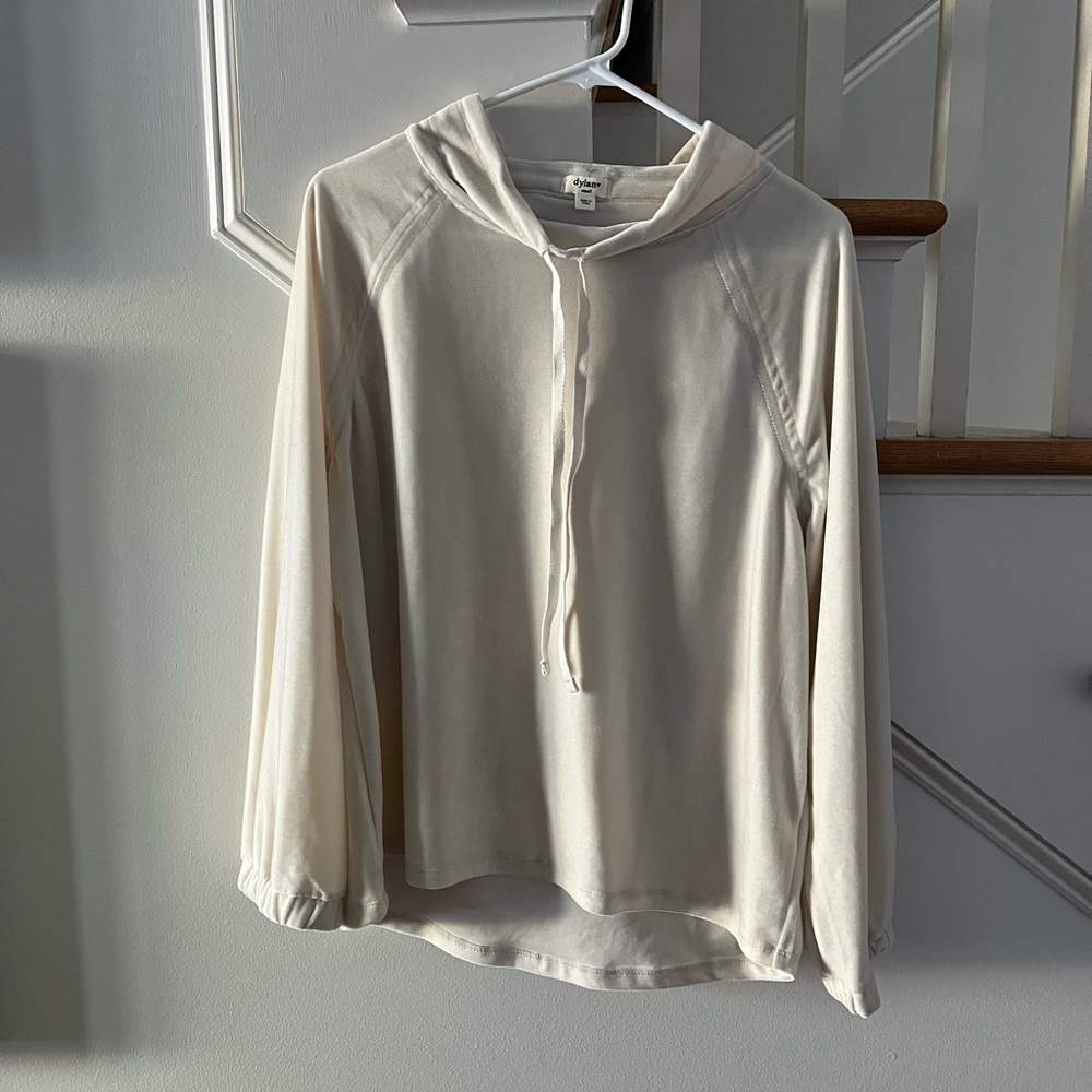 Dylan velvet top. Kind of like a dress sweatshirt yet still casual.